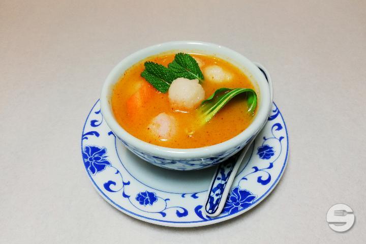 27. Soupe aux boulettes de crevettes laksa - Tropicana