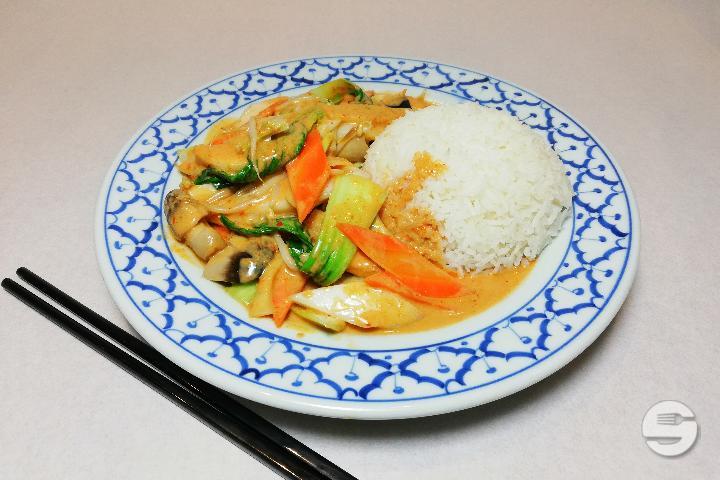 Sauce au curry rouge Thaï - Tropicana