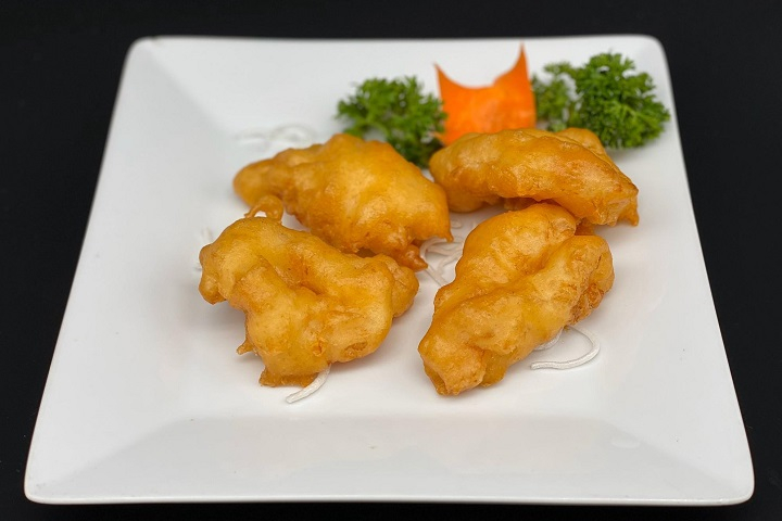 107. Shrimp fritters - Les 4 Saisons