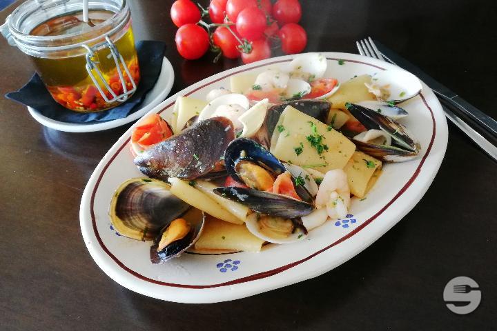 Paccheri frutti di mare - Bellavista