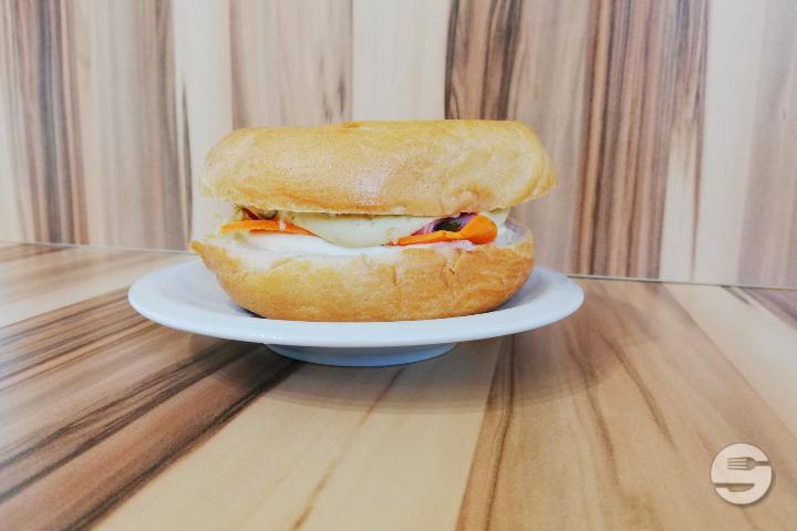 Bagel jambon Crudités - Myo Bubble Tea