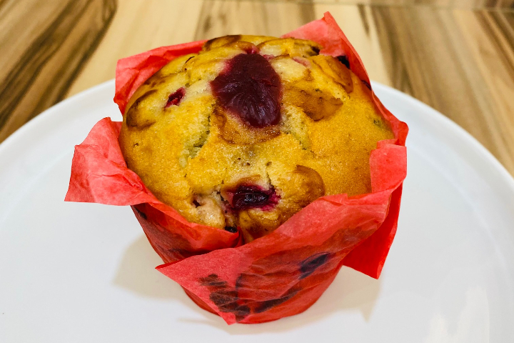 Muffin aux fruits rouges - Myo Bubble Tea