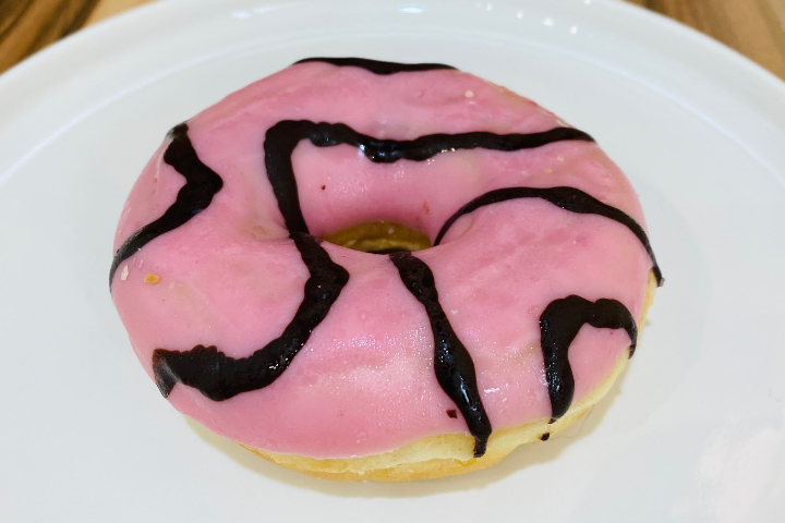 Donuts fourré à la framboise - Myo Bubble Tea