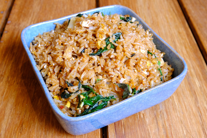 Rice sauteed with basil - Thai Orchidée