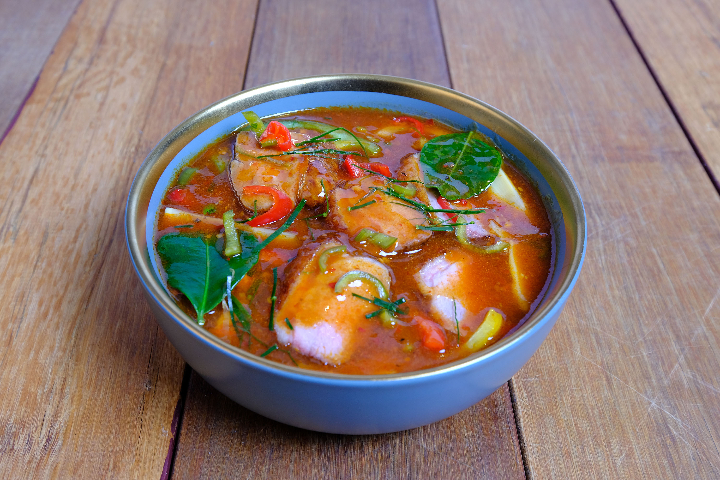 Duck in a spicy thaï sauce - Thai Orchidée