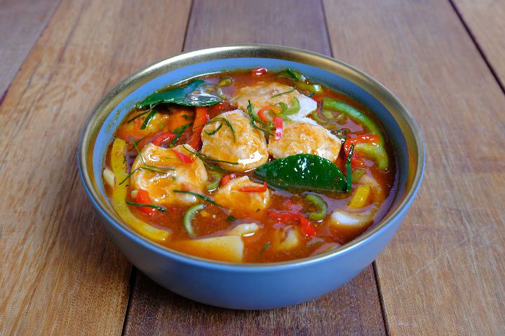 Veg'Chick in a spicy thaï sauce - Thai Orchidée