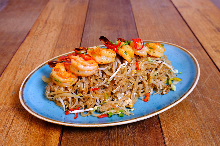 Shrimps Pad Thaï - Thai Orchidée