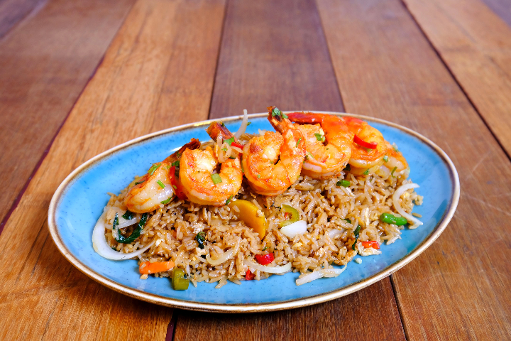 Shrimps fried rice - Thai Orchidée