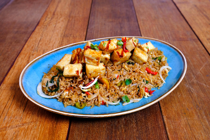 Riz sauté au tofu - Thai Orchidée