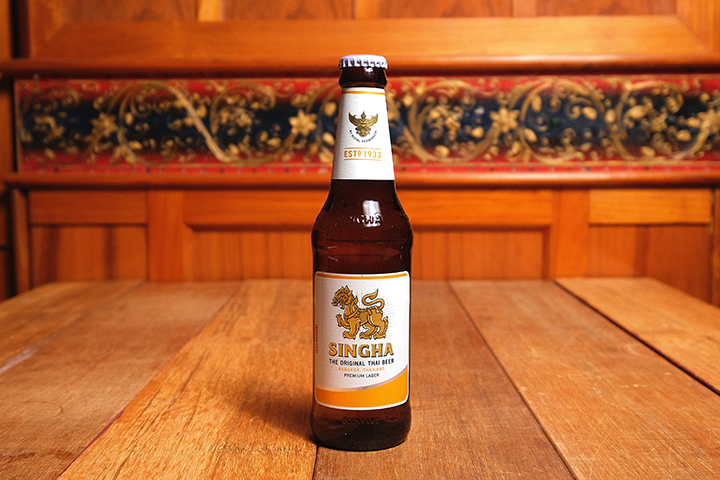 Bière Singha - Thai Orchidée