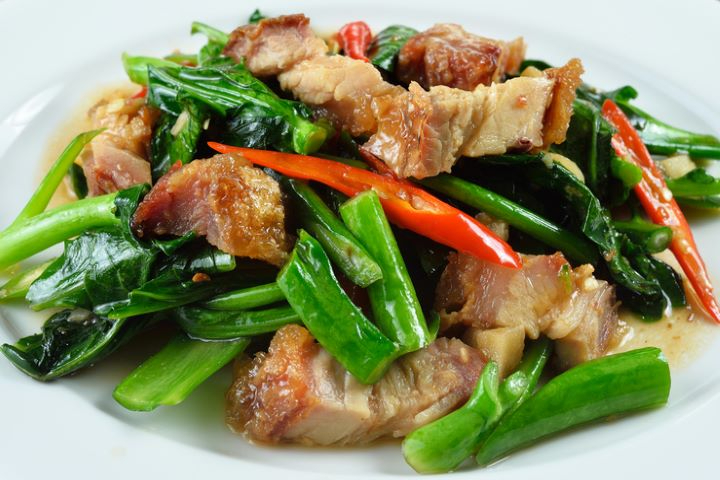 Ka Na Moo Krob - Yak Thaï