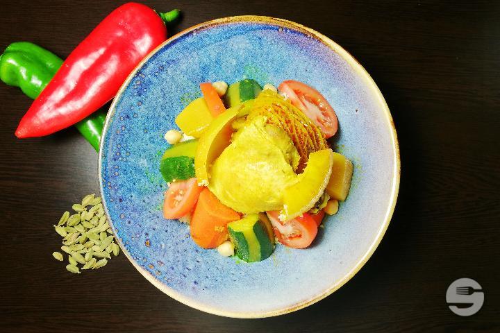Couscous with chicken - Marrakech