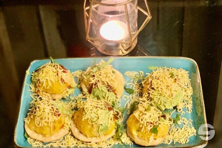 Sev Puri Chaat - Urban Spice