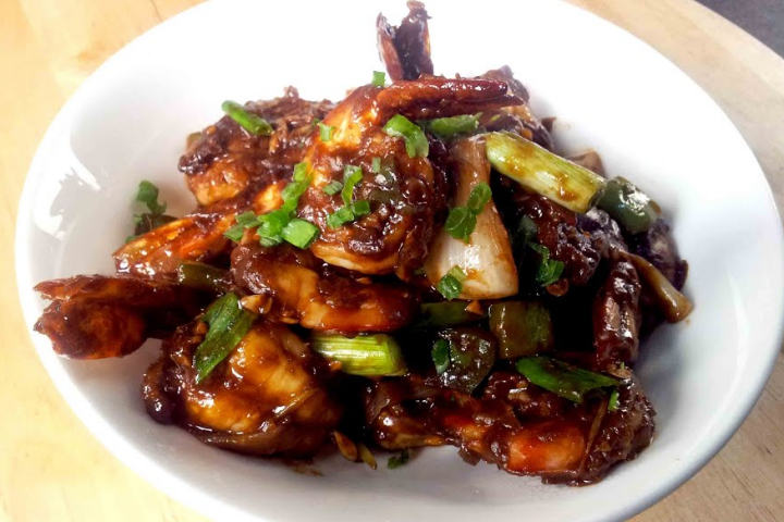 Prawn Chili mit Basmatireis - Urban Spice