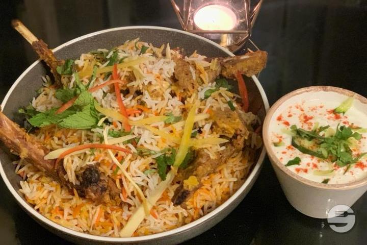 Lamb Chop Biryani - Urban Spice