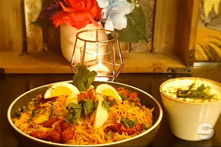 Chicken Tikka Biryani - Urban Spice