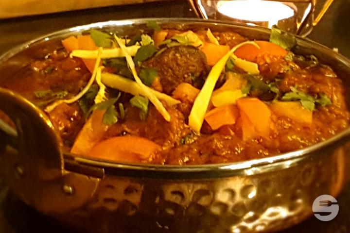 27. Baingan Lamb Bharta - Gourmindia