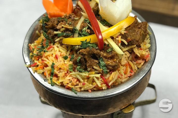 47. Lamb Biryani - Gourmindia