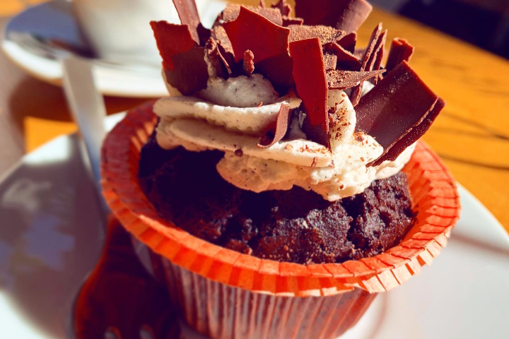 Muffin Forêt Noire - Envie Vegan