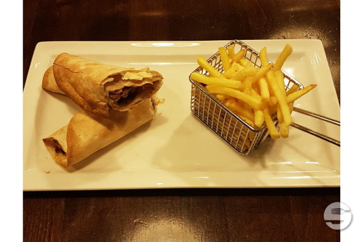 Flamm’burger - wrap - Les Brasseurs