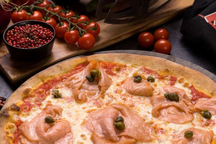 Pizza Saumon - Pizza Mania