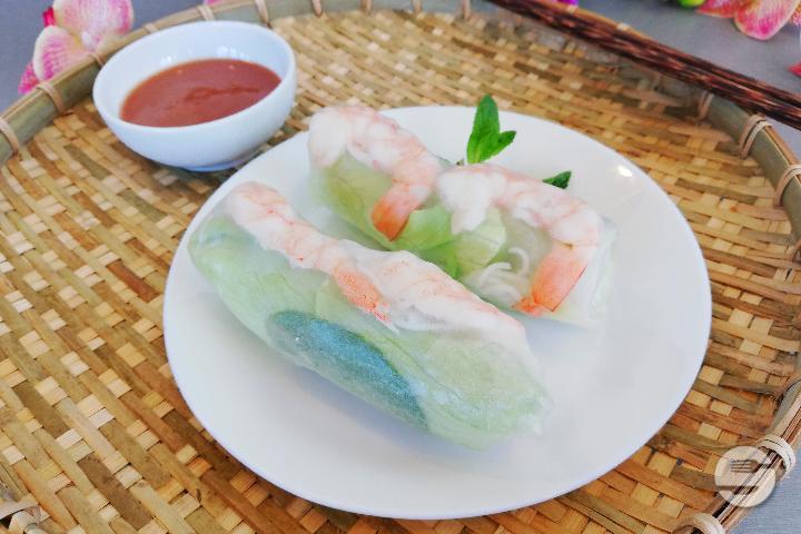 Rouleaux d’été aux crevettes - OliMy Le Mont