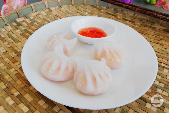 Raviolis aux crevettes à la vapeur - OliMy Le Mont