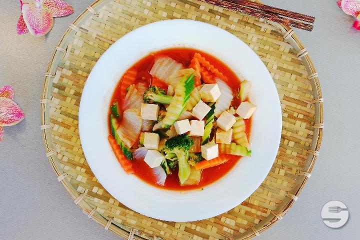 Tofu piquant - OliMy Le Mont