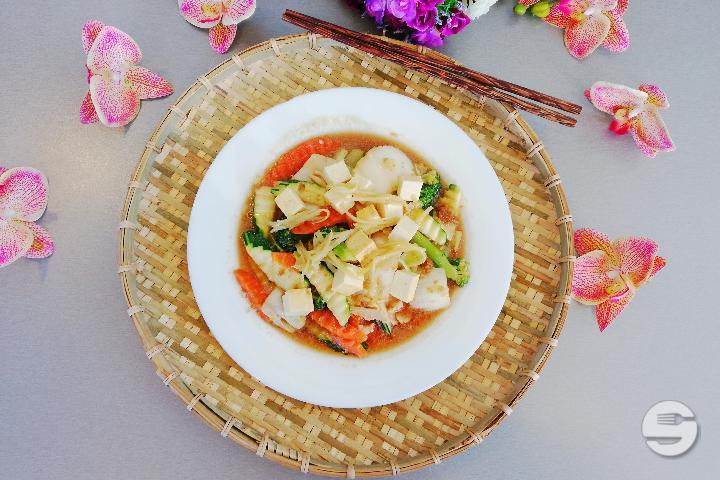 Tofu au gingembre - OliMy Le Mont