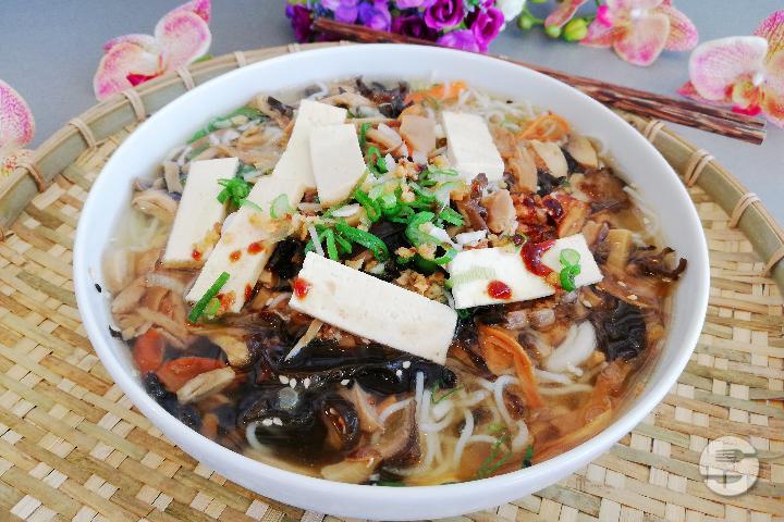 Soupe au Tofu et Champignon - OliMy Le Mont