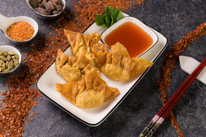 Fried Chinese Dumplings - Kung Fu