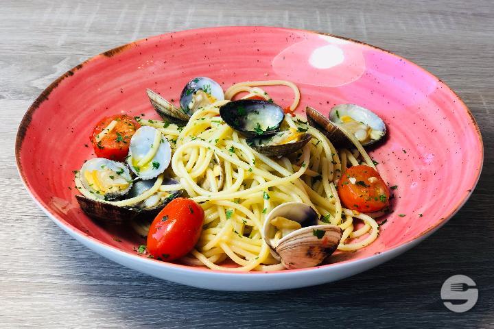 Spaghetti Carbonara - Le Vieux Pressoir