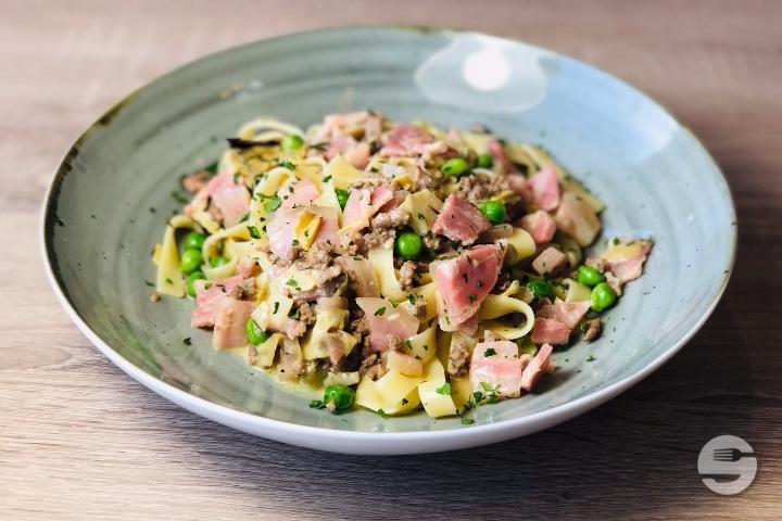 Tagliatelle Boscaiola - Le Vieux Pressoir
