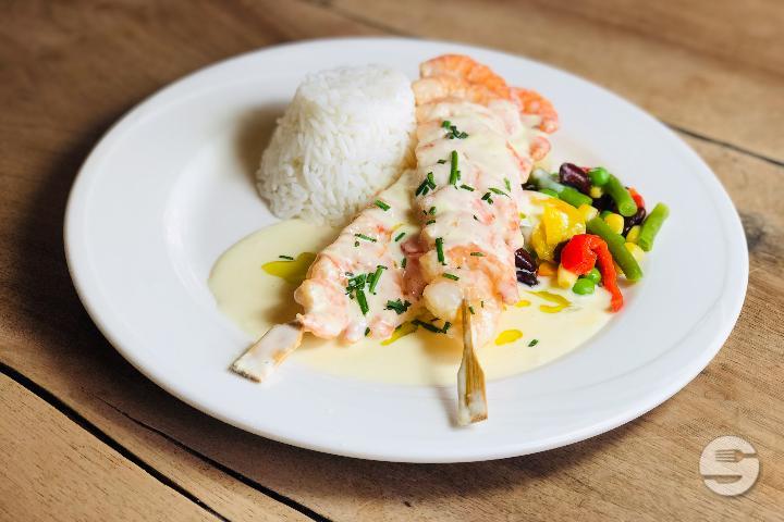 Brochettes de crevettes - Saveurs et Couleurs
