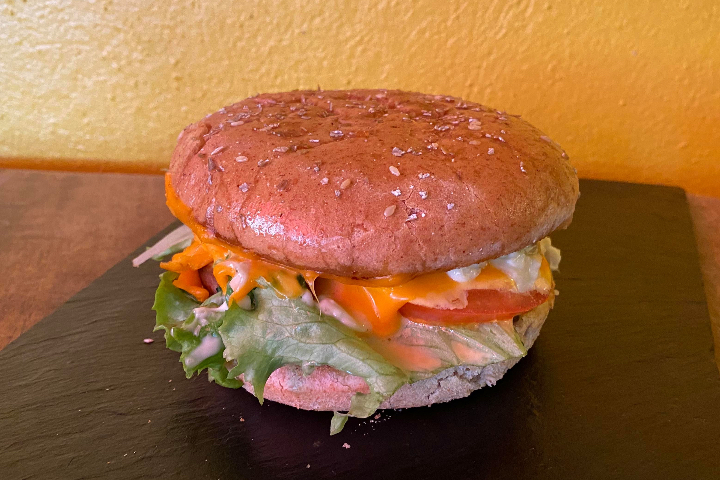 Double cheeseburger - Saveurs & Couleurs