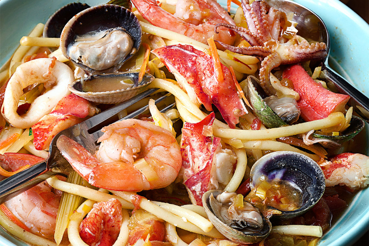 Meeresfrüchten Spaghetti - Ristorante Bufala