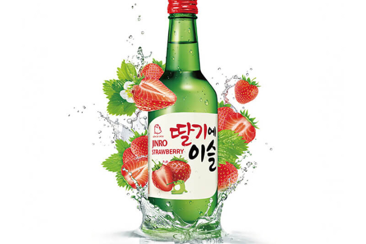 Jinro Strawberry - Restaurant Khujug