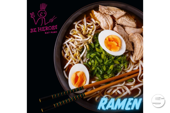 Ramen Chicken - Be Heroes Eat Punk
