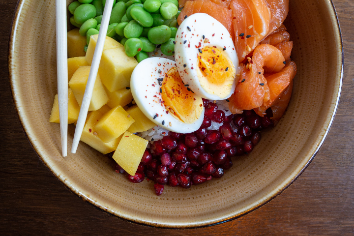 Poke Salmon Wave - Be Heroes Eat Punk