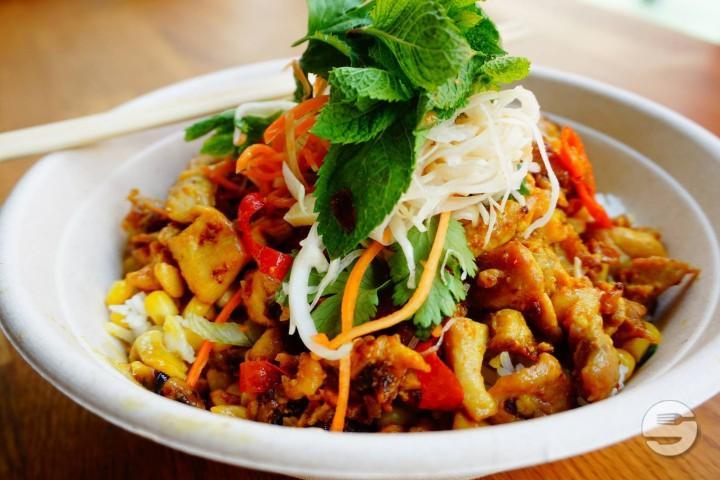 Grilled Chicken Satay Bowl - Rice Up!
