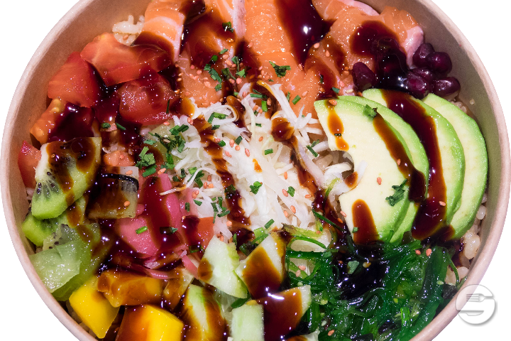 Poke Bowl Tradition Scottish Salmon - P'tit Frais