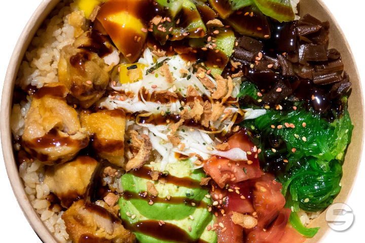 Poke Bowl Healthy Chicken - P'tit Frais