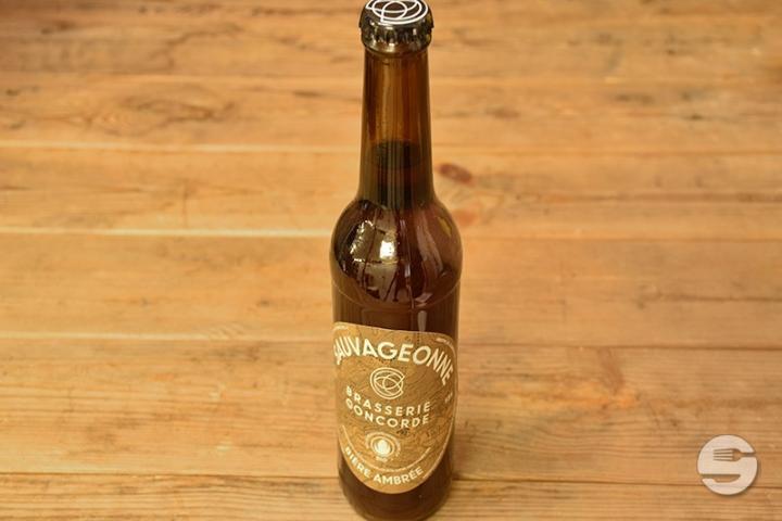 Beer Ambrée Sauvageonne Brasserie Concorde BIO - P'tit Frais