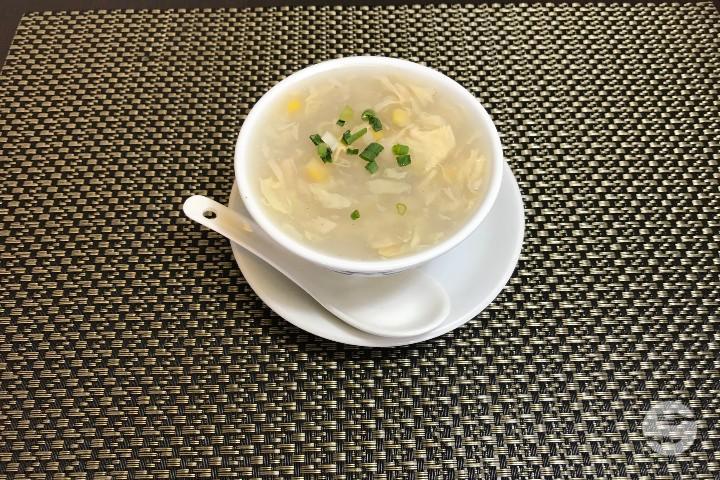Corn soup with chicken - Lamky