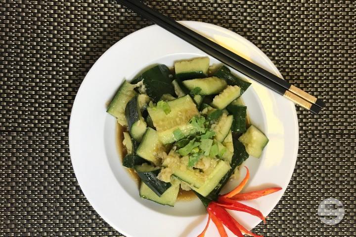 Cucumber salad - Lamky