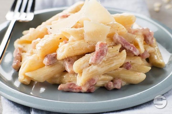 Penne Carbonara - Restaurant de La Patinoire