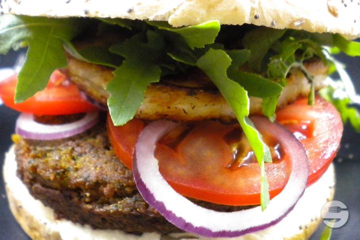Vegetarian Burger Falafel - Restaurant de La Patinoire