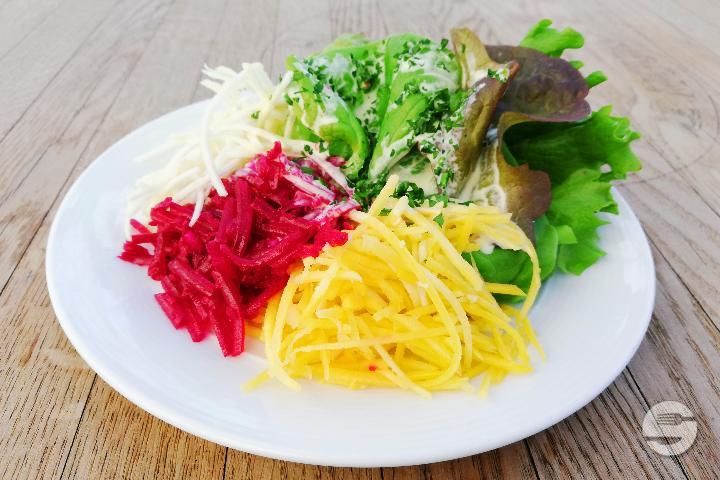 Salade melée - Restaurant de la Croix Blanche