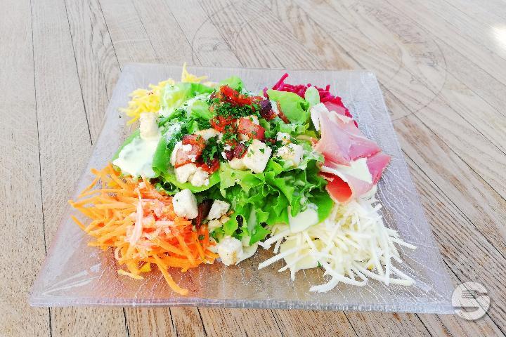 Salade paysanne - Restaurant de la Croix Blanche