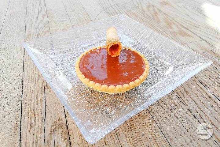 Tartelette vin cuit - Restaurant de la Croix Blanche